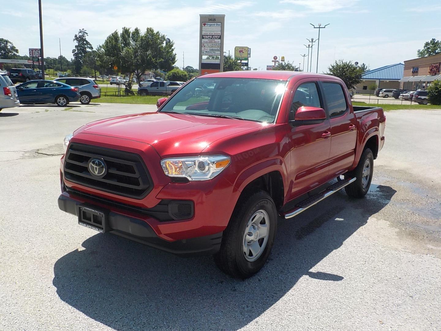 2021 Red Toyota Tacoma SR (3TYAX5GN2MT) with an 4 cyl engine, Automatic transmission, located at 1617 W Church Street, Livingston, TX, 77351, (936) 327-3600, 30.710995, -94.951157 - ONE OWNER!! LOCALLY OWNED!! LOW LOW MILES!! What else do I need to say!! - Photo#3